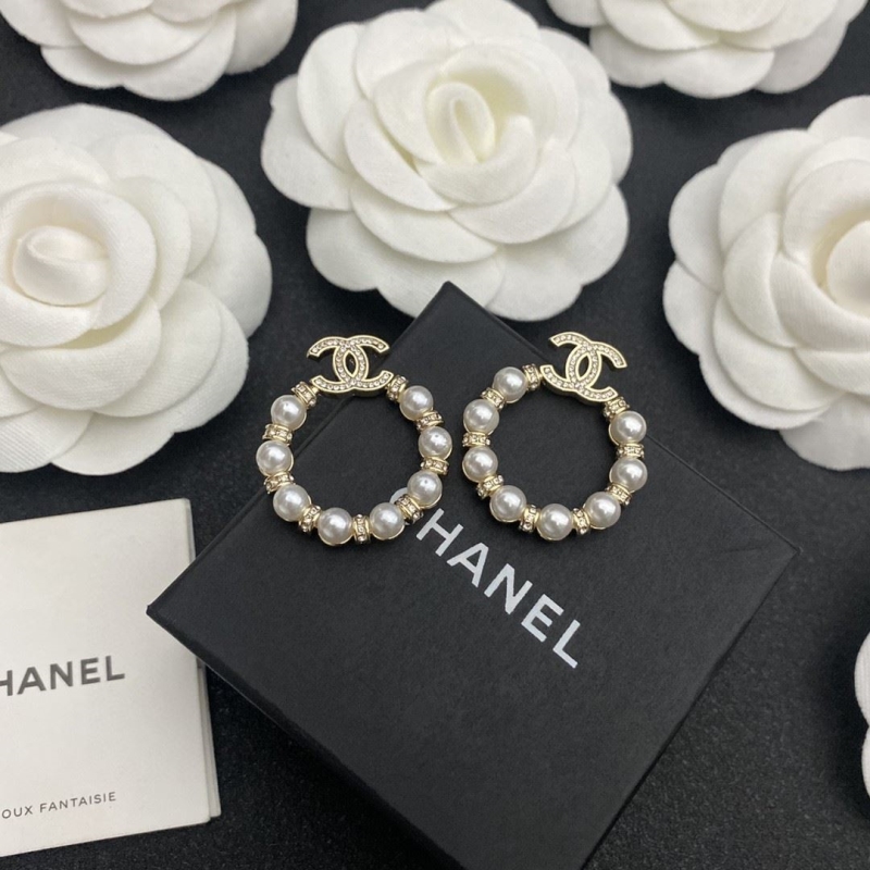 Ch*el earrings
